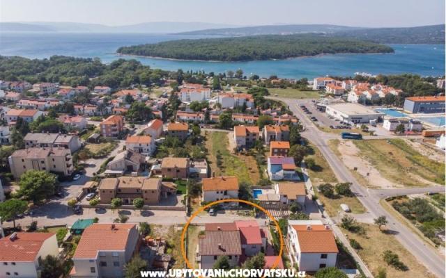 Apartmaji Bačani-Punat  - apartmaji otok Krk Hrvaška