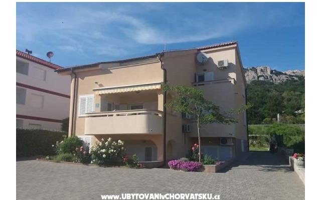 Baška Apartmaji Dorić - apartmaji otok Krk Hrvaška