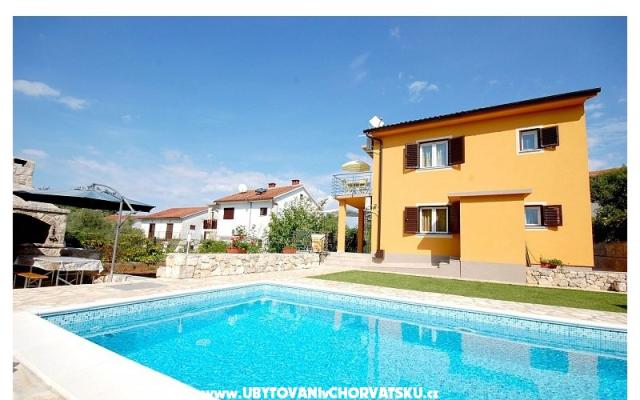 Hiša Sertic - apartmaji otok Krk Hrvaška