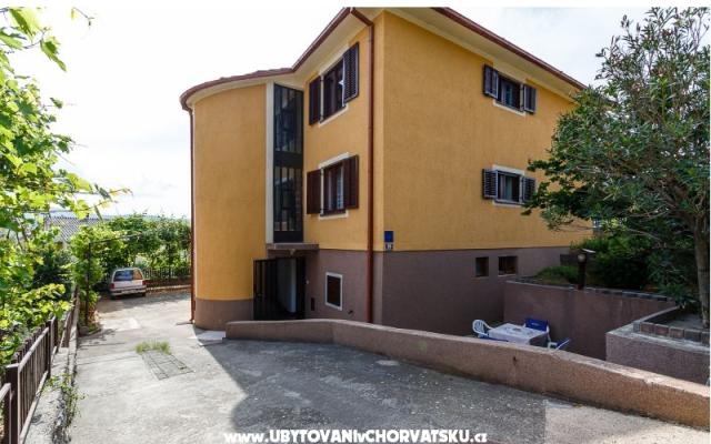Villa Danica - apartmaji otok Krk Hrvaška