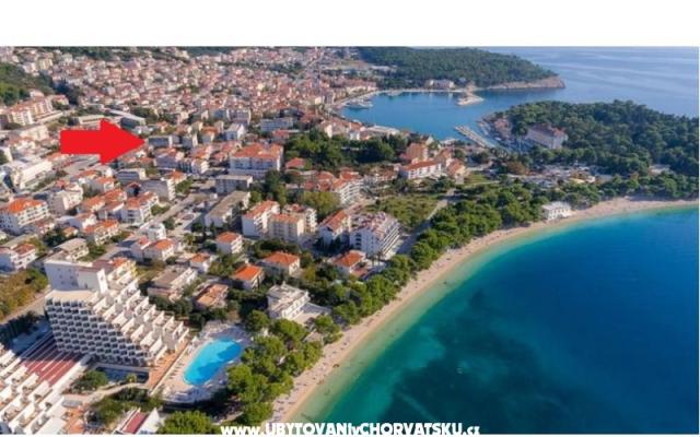 Apartma Jurisic - apartmaji Makarska Hrvaška