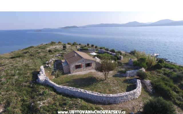 Ravna Sika Island Hiša - apartmaji otok Murter Hrvaška