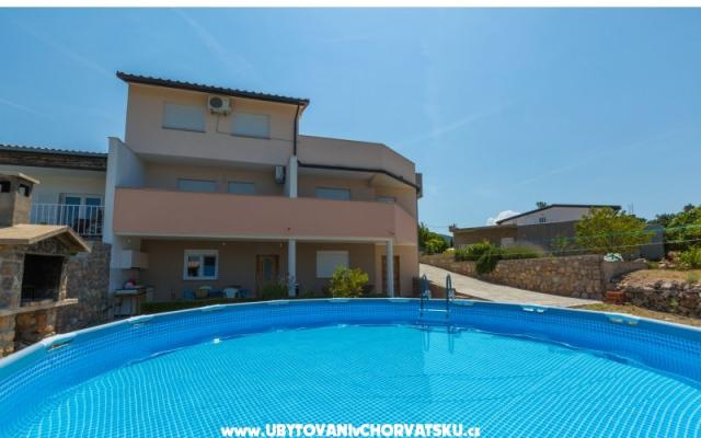 Over the bay Klenovica Apartma - apartmaji Novi Vinodolski Hrvaška