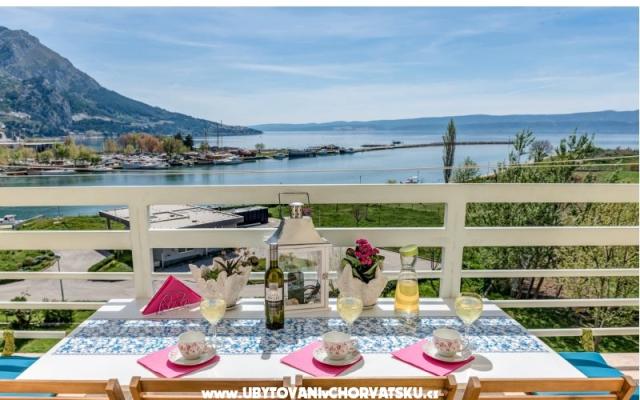 Apartma Cetina - apartmaji Omiš Hrvaška
