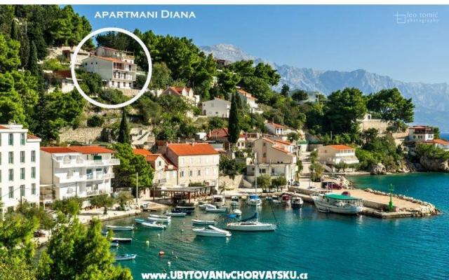 Apartmaji Diana - apartmaji Omiš Hrvaška
