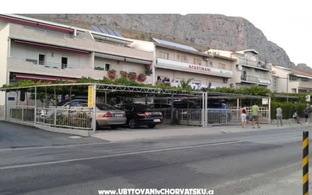 Apartmaji Vrdoljak - Duce - apartmaji Omiš Hrvaška