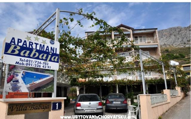 Apartmaji Babaja - apartmaji Omiš Hrvaška