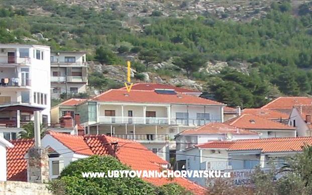 Apartma Branko - apartmaji Omiš Hrvaška