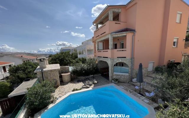 Ana apartments &amp; pool - apartmaji otok Pag Hrvaška