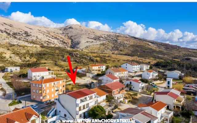Apartmaji Filip - apartmaji otok Pag Hrvaška