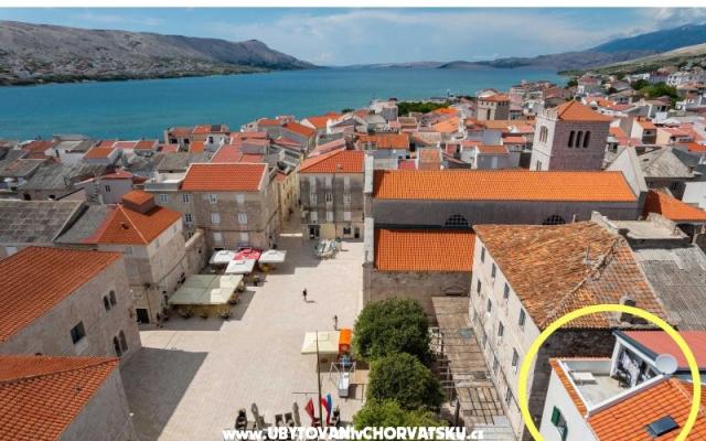 Apartma Valentino  - apartmaji otok Pag Hrvaška