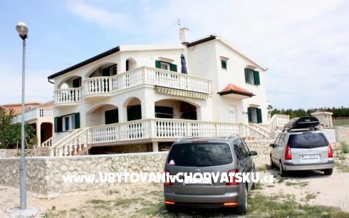 Apartmaji Kovačić - Villa Mila - apartmaji otok Pag Hrvaška