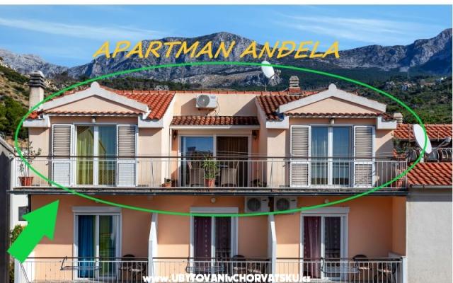 Apartma Anđela - apartmaji Podgora Hrvaška
