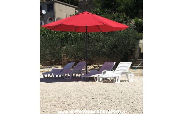 Apartma na plaži - apartmaji Podstrana Hrvaška