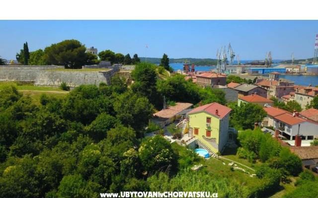 Kastel Garten apartments - apartmaji Pula Hrvaška