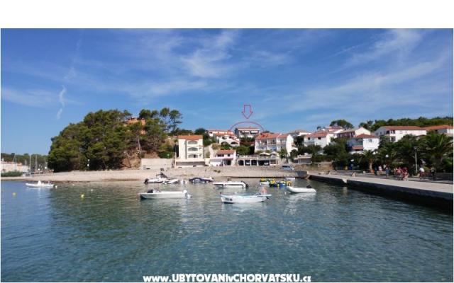 Apartmaji Dora - apartmaji otok Rab Hrvaška