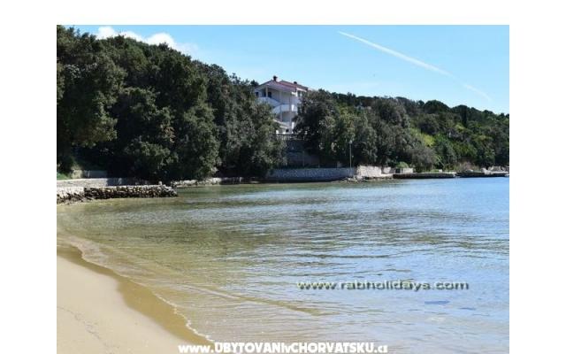 Hiša Ana directly by the beach - apartmaji otok Rab Hrvaška