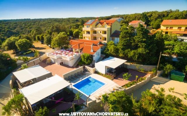 Villa Anka - apartmaji otok Rab Hrvaška