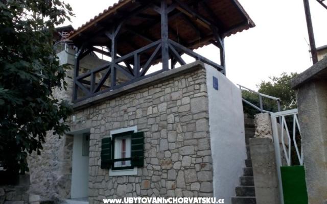 Apartma - kamena kuća  Šparoga - apartmaji Tisno Hrvaška