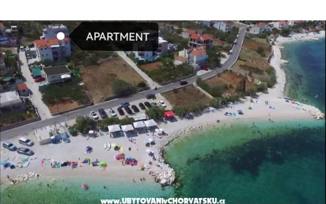 Beach Hiša Pyramis - apartmaji Trogir Hrvaška