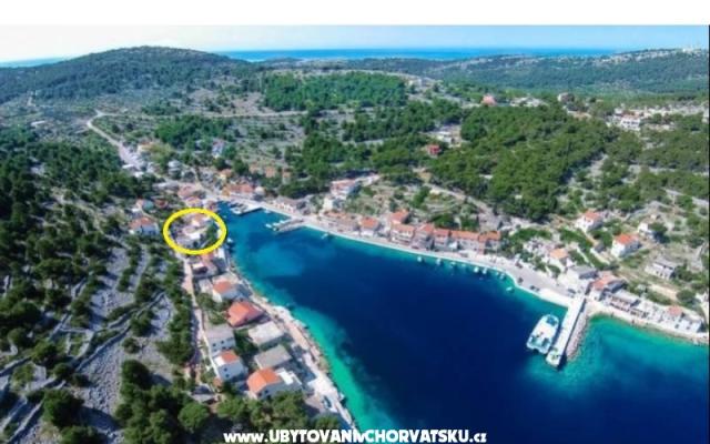 Apartma Zdenko - apartmaji otoci Kaprije i Žirje Hrvaška